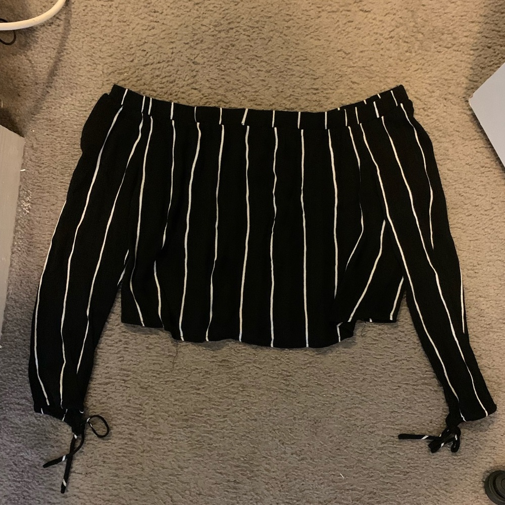 Off the shoulder shirt
